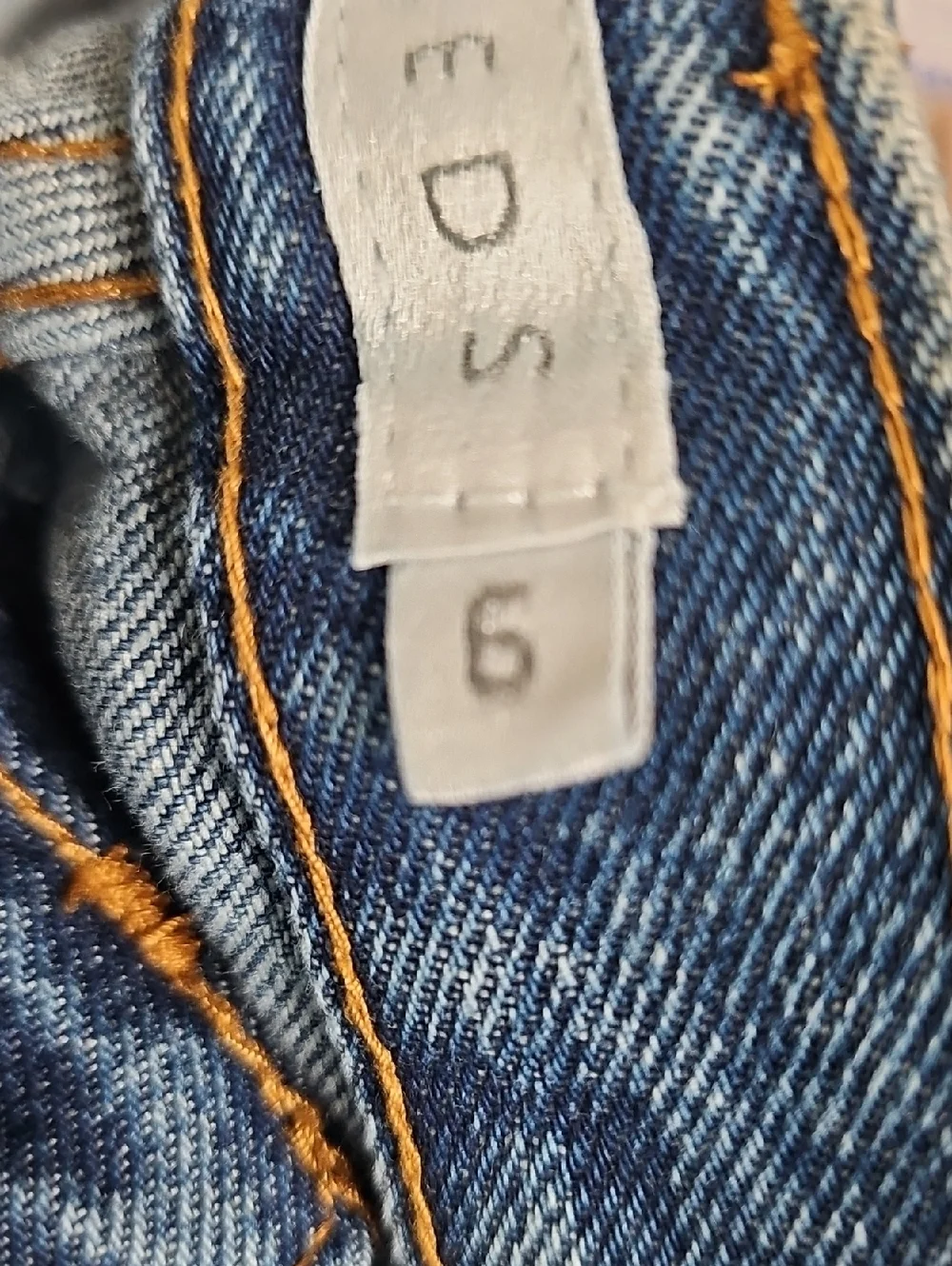 Tweeds Mens Straight Jeans in Dark Blue Wash